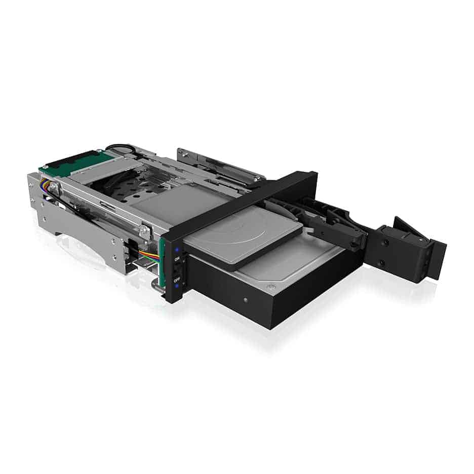 (image for) ICY BOX Mobile Rack for 2.5- and 3.5- SATA-SAS HDD